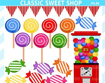 Clip art classic sweet. Candyland clipart printable