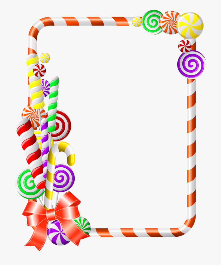 clipart candy boarder
