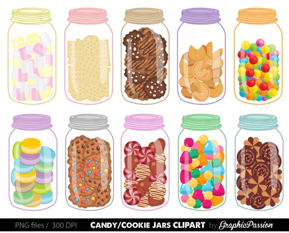candy clipart candy jar