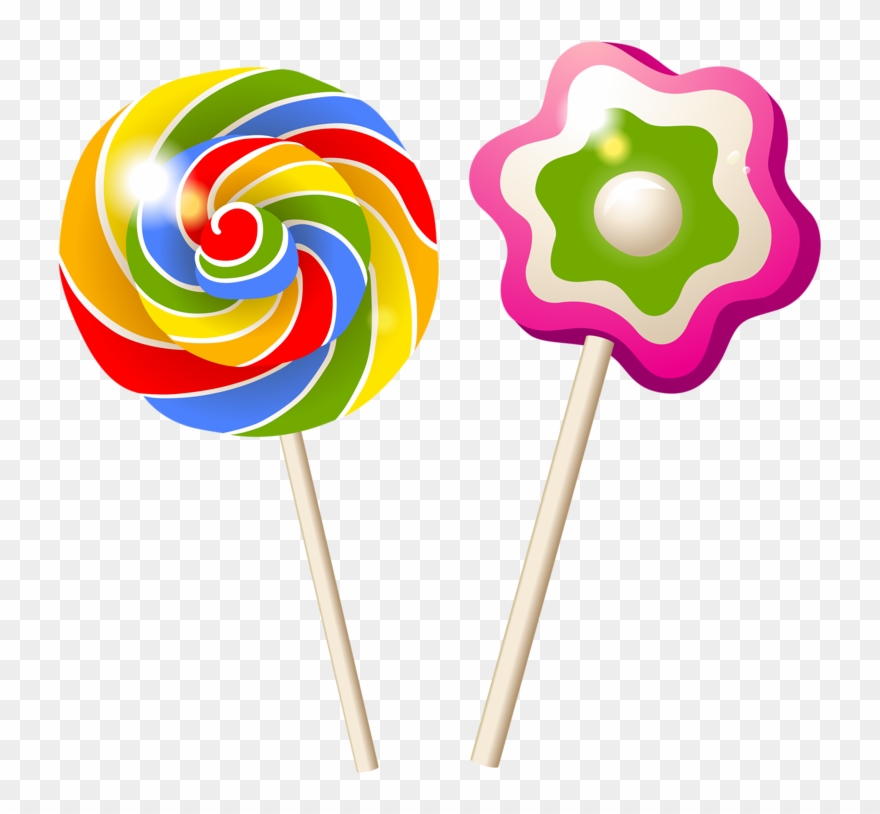 Sucettes dessets clip art. Candyland clipart lollypop