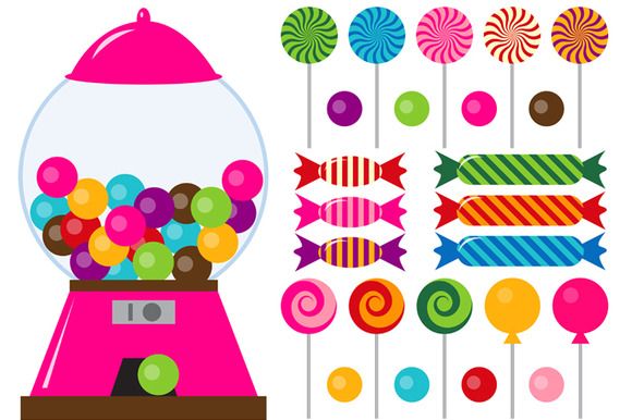  best sweet images. Candyland clipart printable