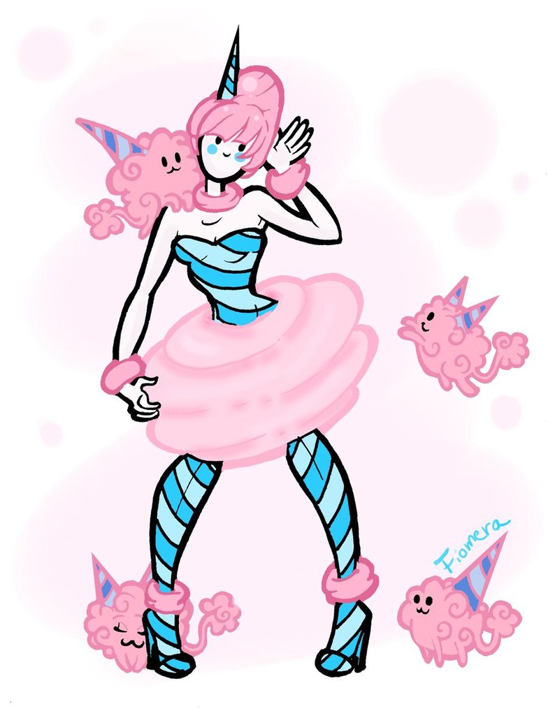 Cotton princess by fiomera. Candy clipart character