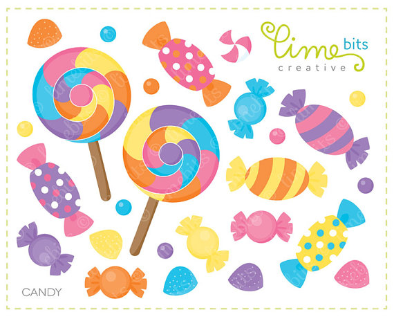 Candy clipart cute. Clip art 