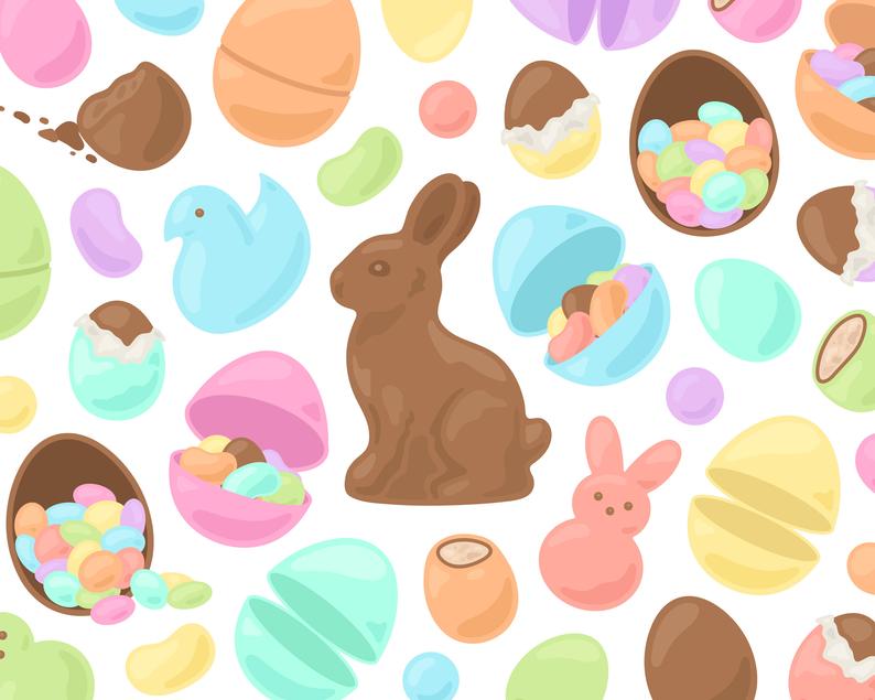 clipart easter candy