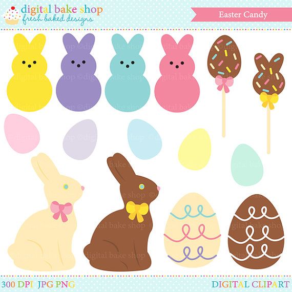 easter clipart candy