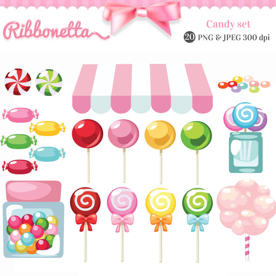 candy clipart kid