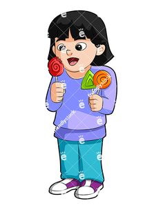 candy clipart person