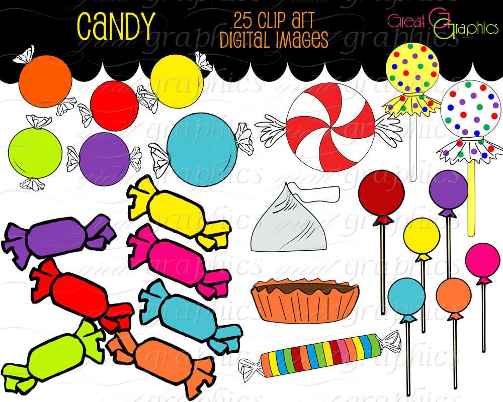 clipart candy printable