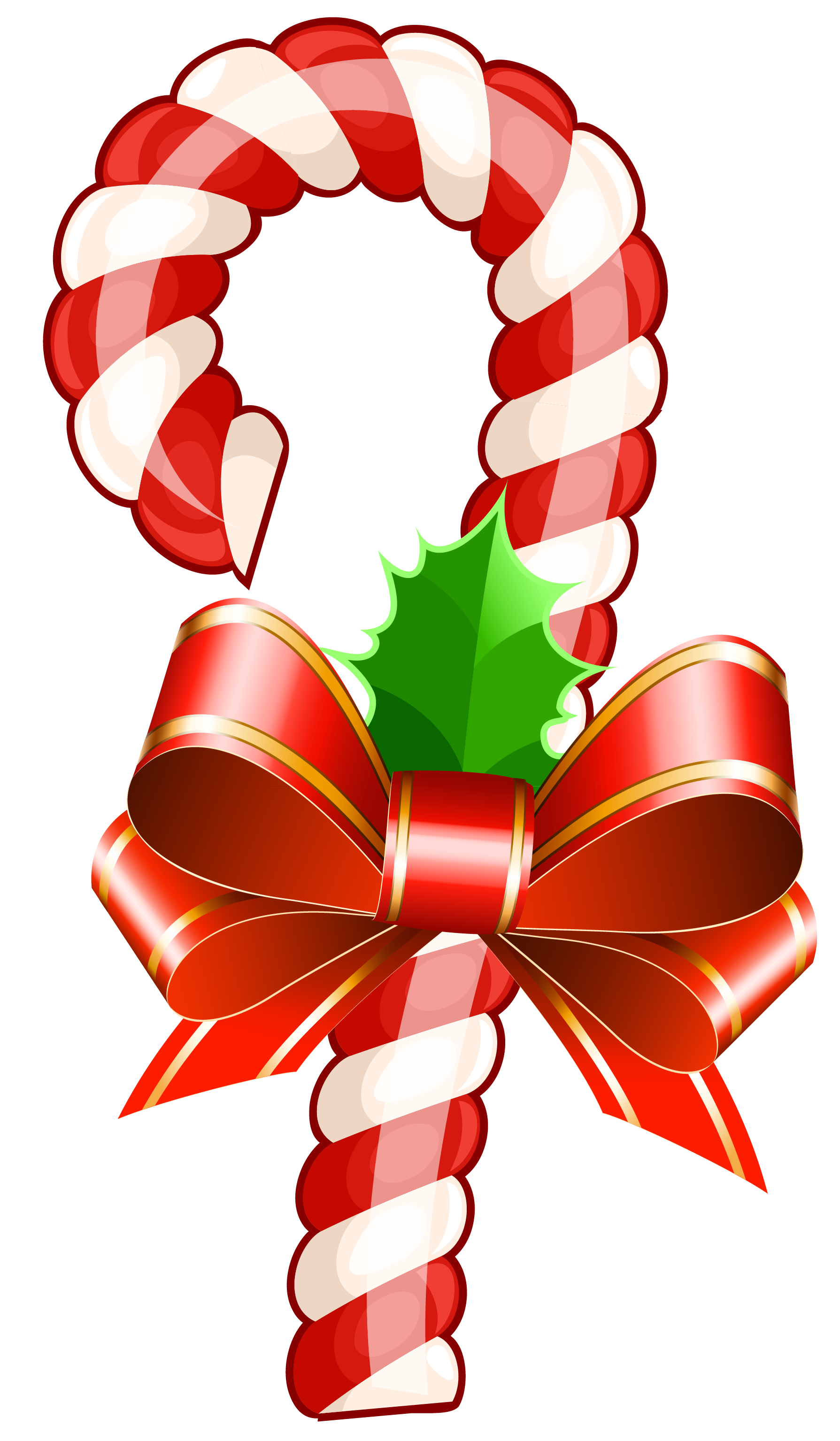 Number 2 clipart christmas. Large transparent candy cane