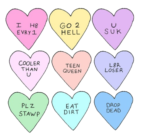 Candy hearts png. Shared by kaaathy on