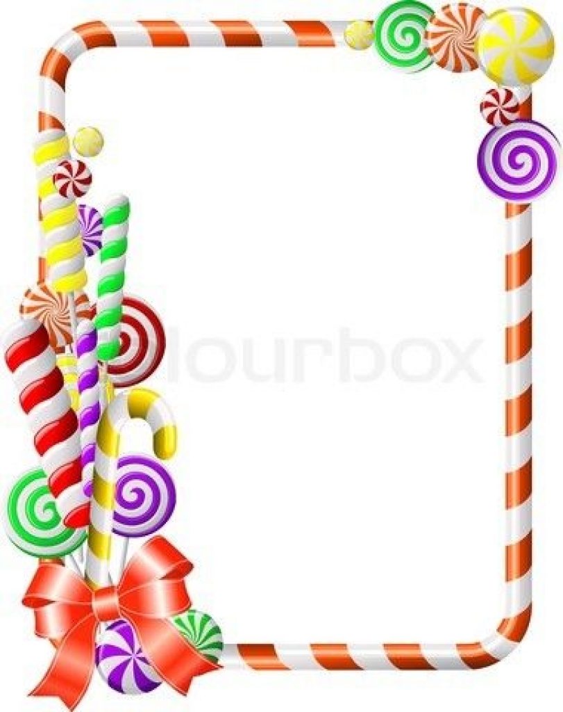 candyland clipart christmas