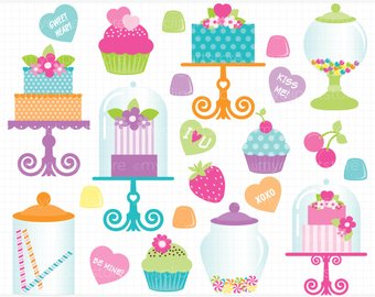 Etsy sweet valentine sweets. Candyland clipart clip art
