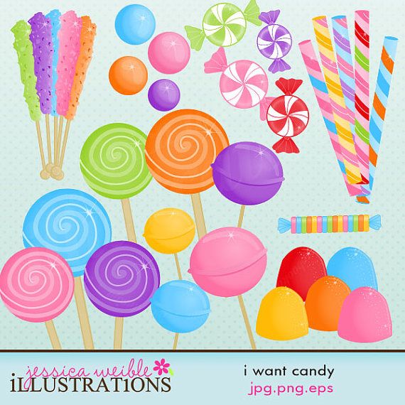 Pinkparadox productions new kit. Candyland clipart gummy