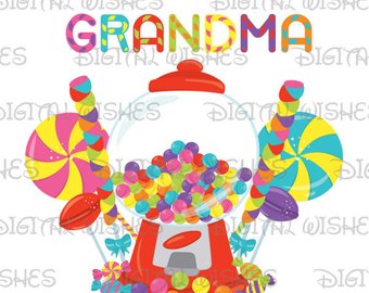 Printables etsy sucker gumball. Candyland clipart happy birthday
