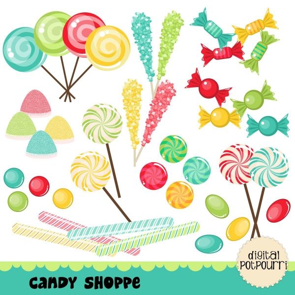 Candyland clipart hard candy.  best sweets images