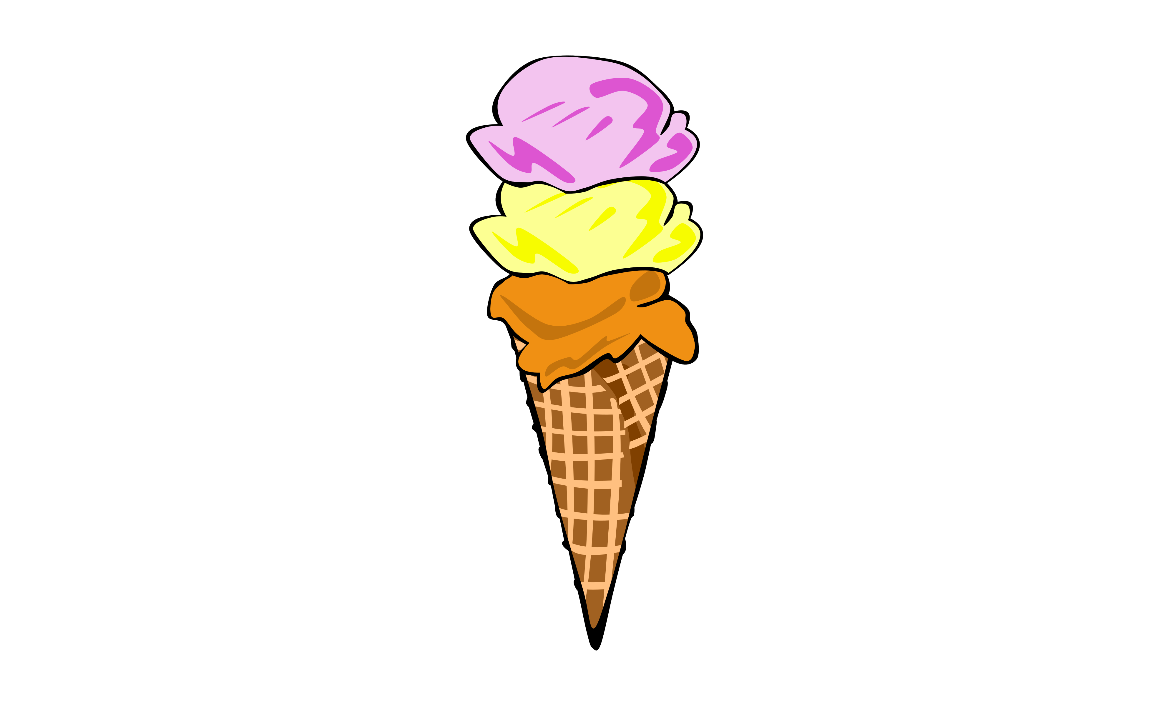 Waffle clipart svg. Ice cream icons png