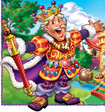 Candyland clipart king kandy. Candy land and party