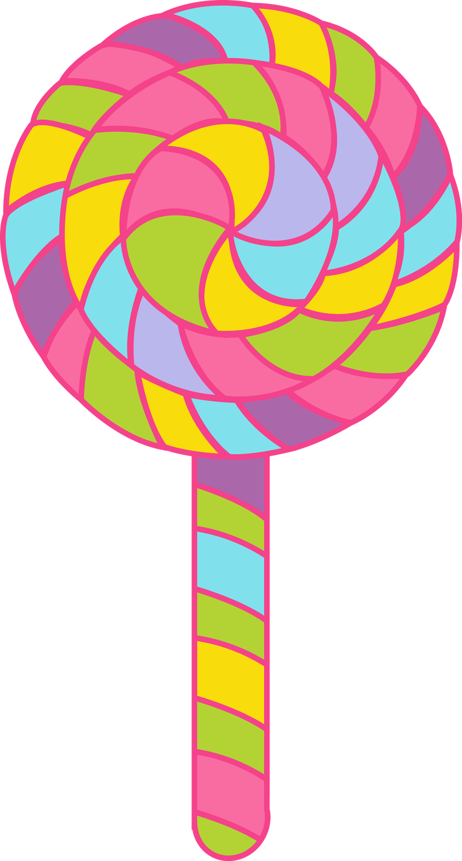 Candyland clipart lollipop. Minus say hello printables