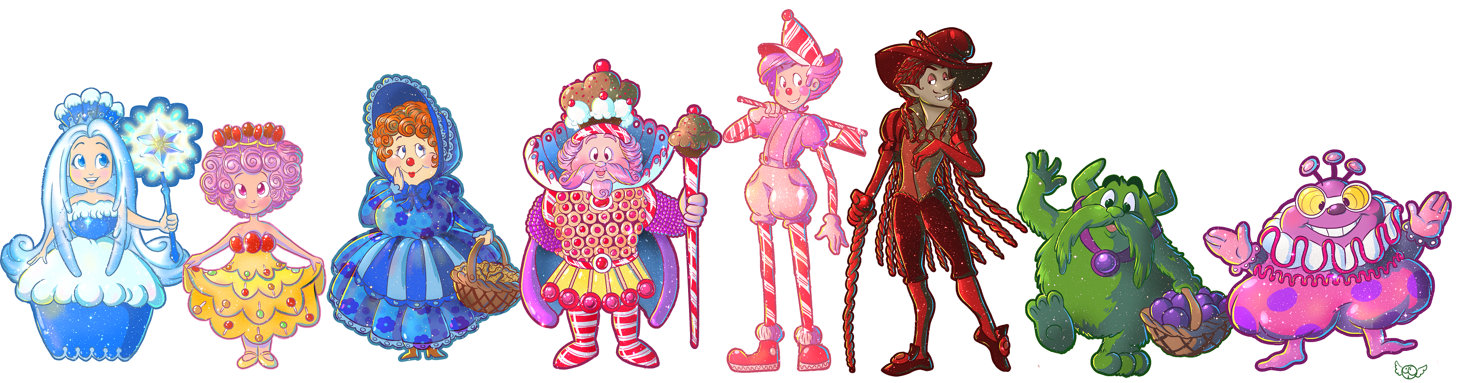 candyland clipart person