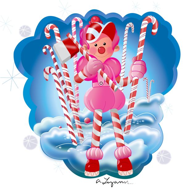 candyland clipart pieces