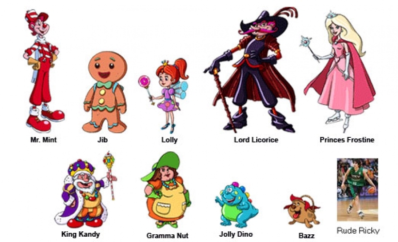 candyland characters gloppy