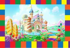 Printable images of ideas. Candyland clipart theme