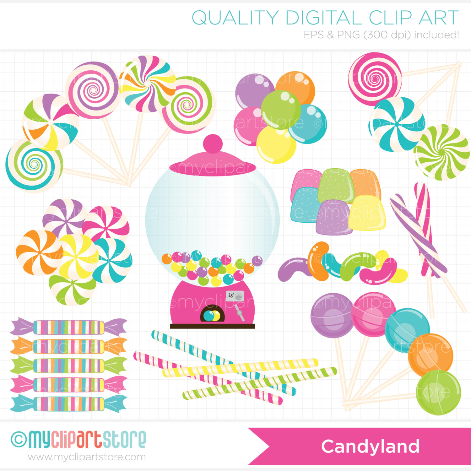  clip art clipartlook. Candyland clipart theme