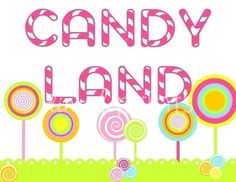 Candyland clipart trail. Print and cut svg