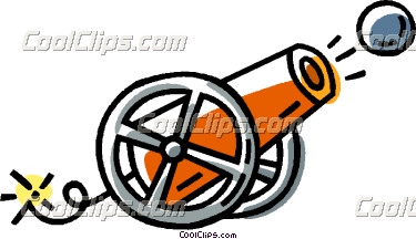 Cannon clipart. Panda free images