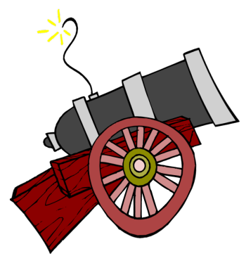 cannon clipart army