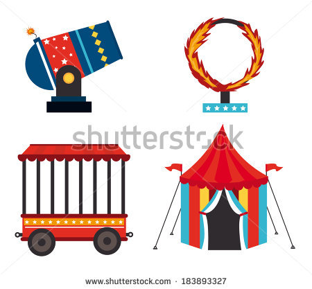 cannon clipart circus