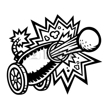 Civil war drawing at. Cannon clipart easy draw