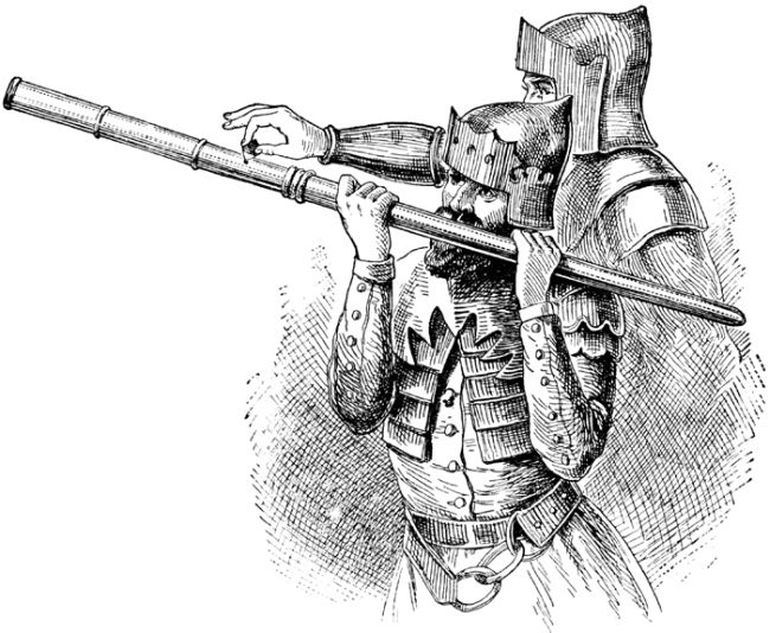 Cannon gunpowder chinese