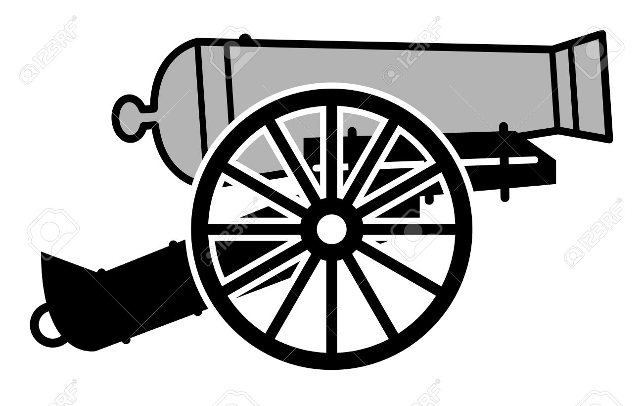 cannon clipart old cannon