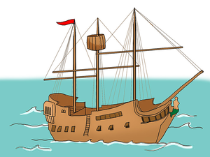 cannon clipart ship