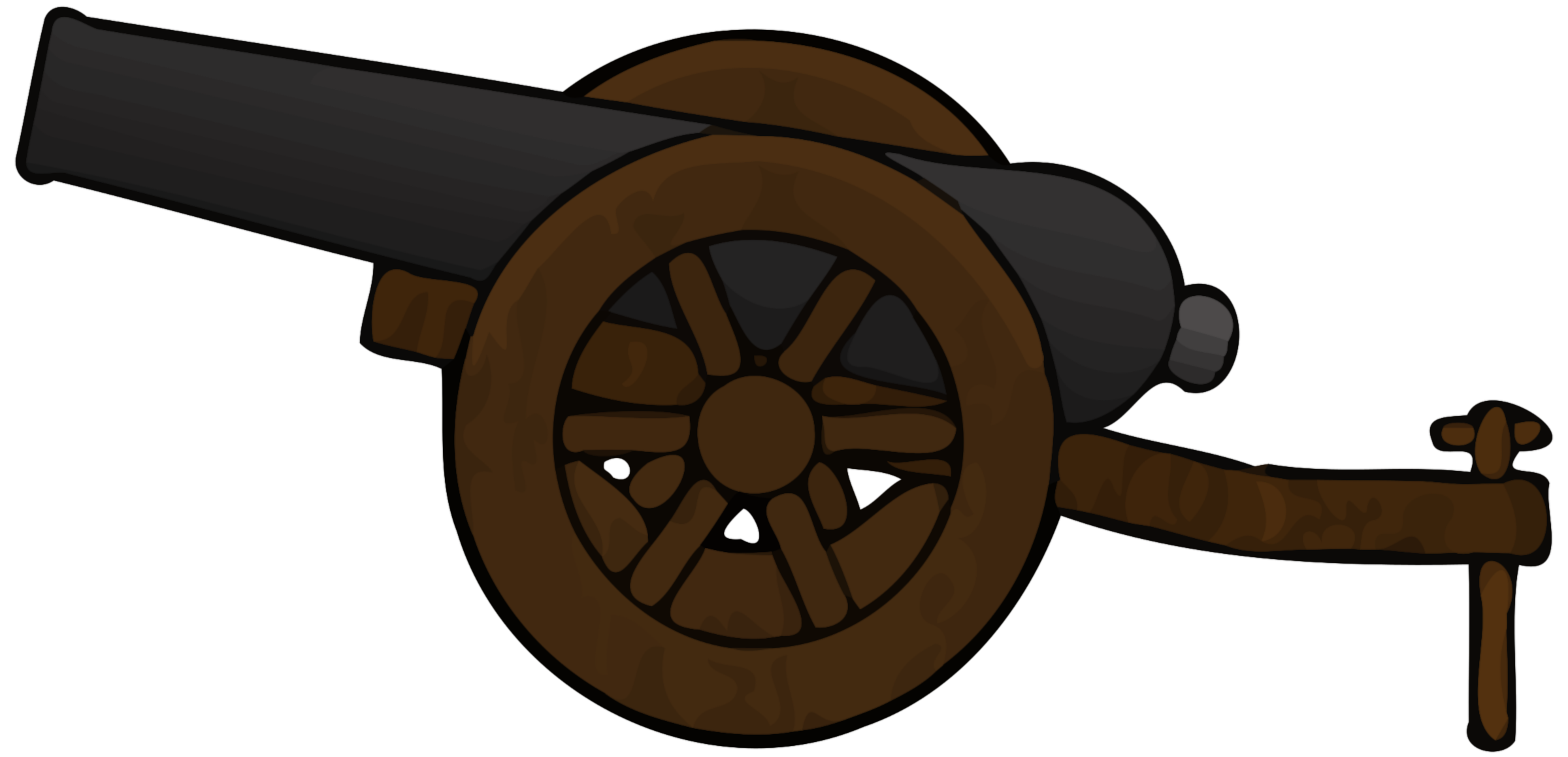 medieval clipart cannon