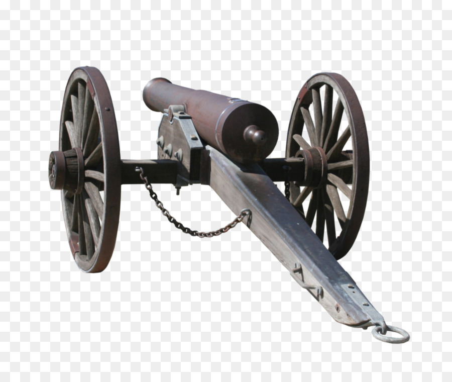 Gun cartoon wheel product. Cannon clipart war weapon