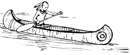 canoe clipart aboriginal