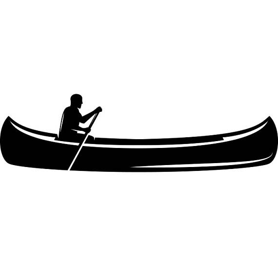 Download Canoe clipart black and white, Canoe black and white ...