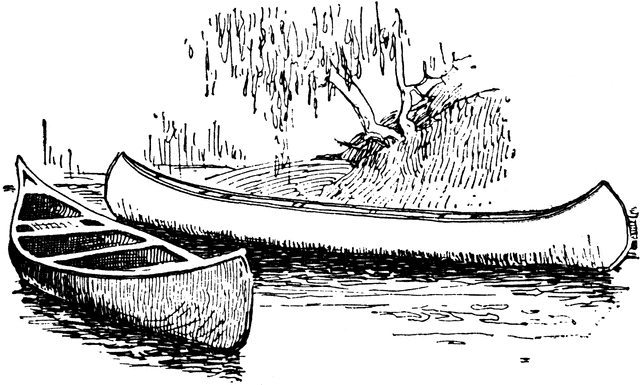 Canoes etc. Boating clipart canoe