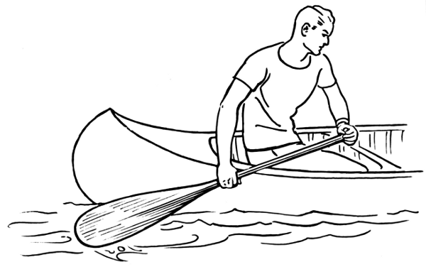 canoe clipart canoe oar