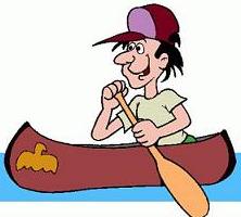 canoe clipart canoeing