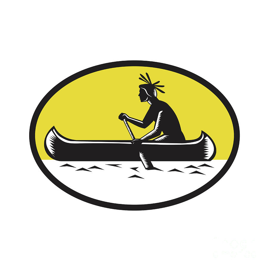 canoe clipart pirogue
