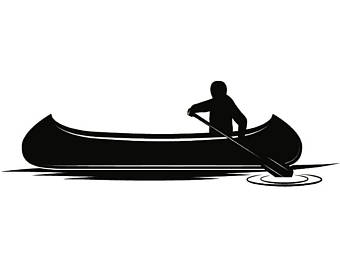 canoe clipart row boat