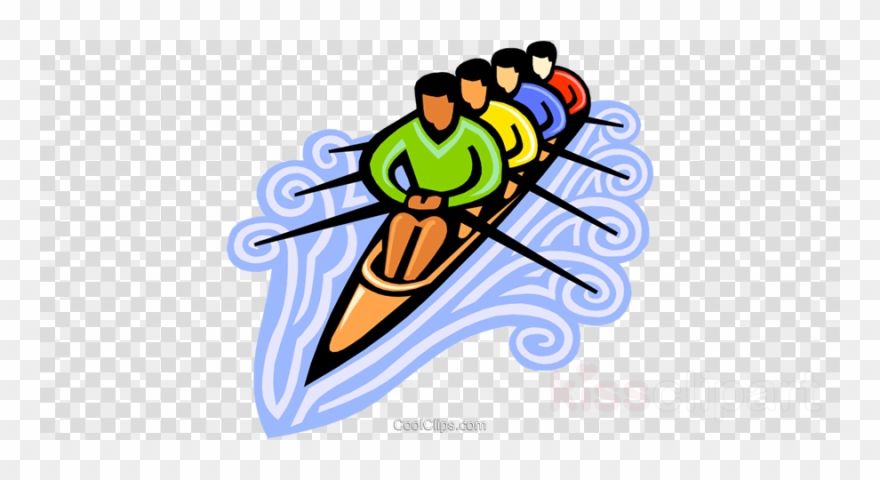 canoe clipart rowing