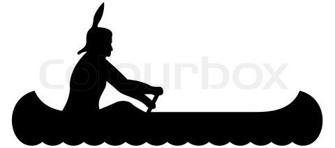 Kayaking at getdrawings com. Canoe clipart silhouette