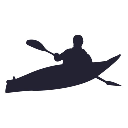 Canoe clipart silhouette. Canoeing and kayaking png