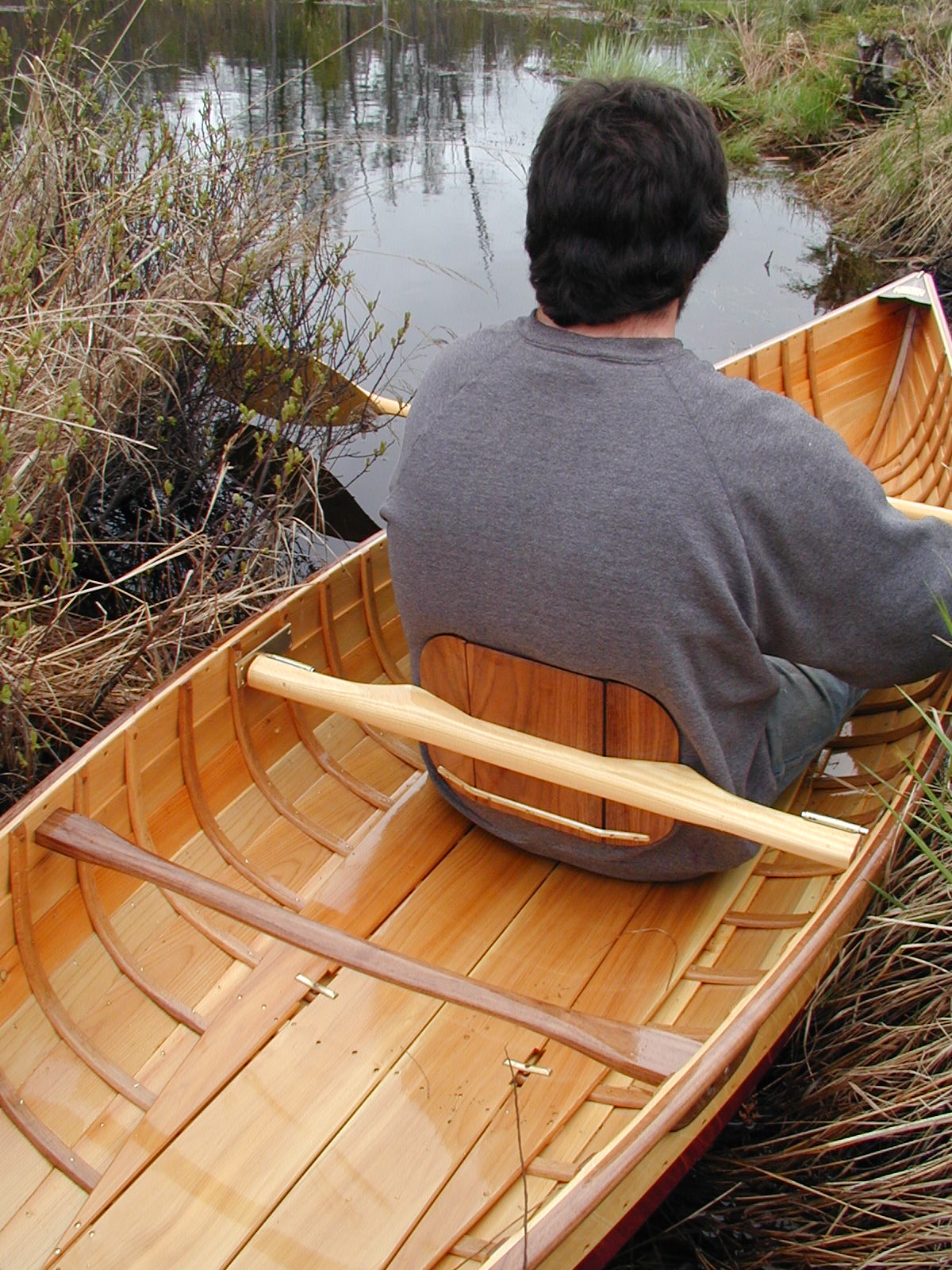 canoe clipart wooden canoe