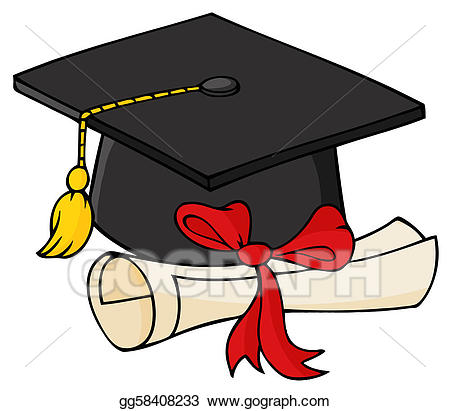 cap clipart diploma