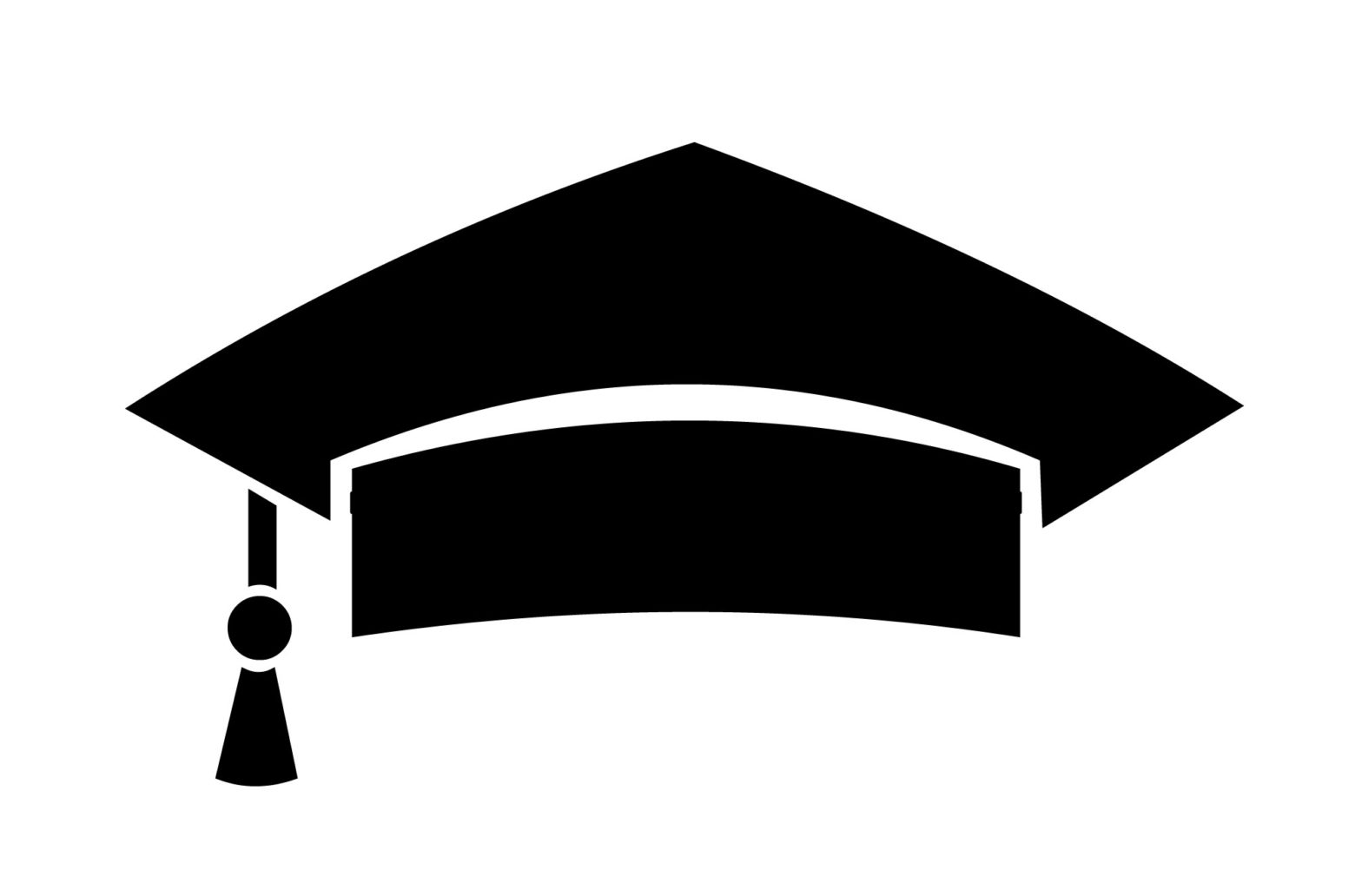 Cap clipart education. Hat graduation icon free